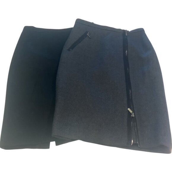 J. Crew Dresses & Skirts - BUNDLE OF 2! J. Crew 100% Wool Charcoal Gray Pencil Skirt with Zipper Size 00